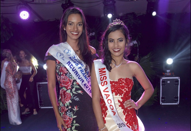 Miss Réunion et Miss Vacoa