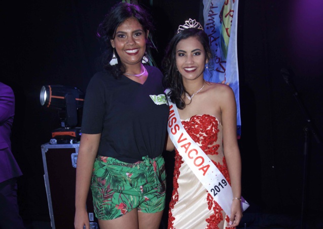 Frideline Mouniama élue Miss Vacoa 2019