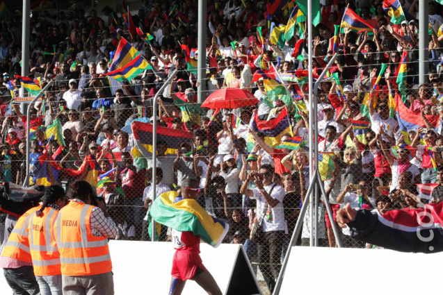 Chaud le public mauricien!