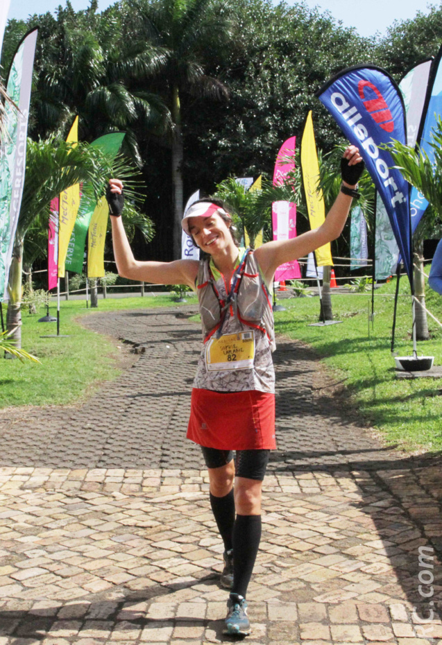 L'arrivée victorieuse de Sophie Laplane L'arrivée victorieuse de Sophie Laplane