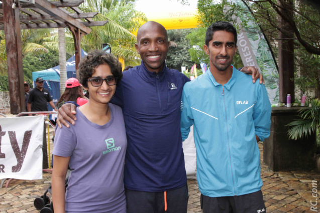 Bavish Lukea , Thabang Madiba et Chetna Lukea