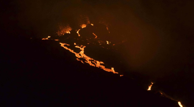 Eruption de la Fournaise août 2019
