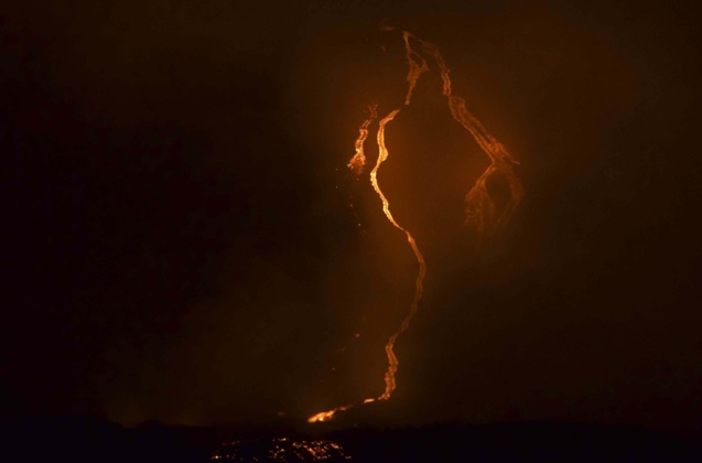 Eruption de la Fournaise août 2019