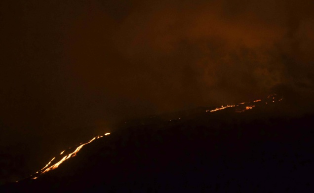 Eruption de la Fournaise août 2019