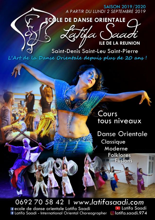 Danse orientale: Latifa Saadi reprend ses cours le 2 septembre Danse orientale: Latifa Saadi reprend ses cours le 2 septembre