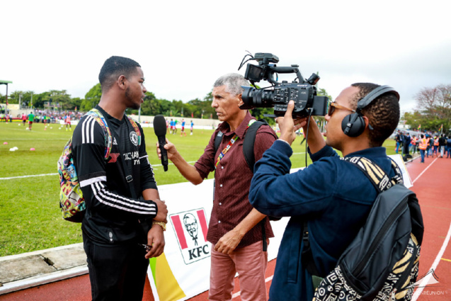 Jean-Louis Prianon et l'équipe de OTV omniprésents Jean-Louis Prianon et l'équipe de OTV omniprésents