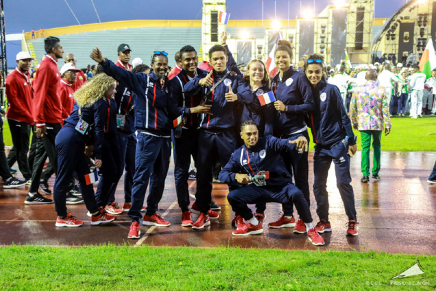 Le défilé des athlètes: un moment de fête Le défilé des athlètes: un moment de fête