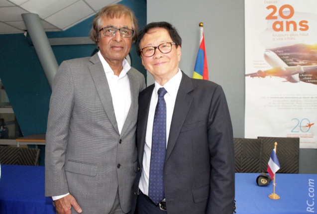 Anil Gayan et André Thien Ah Koon