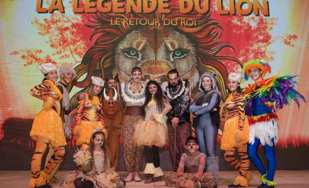 Spectacle du Roi Lion au Petit Stade de l'Est