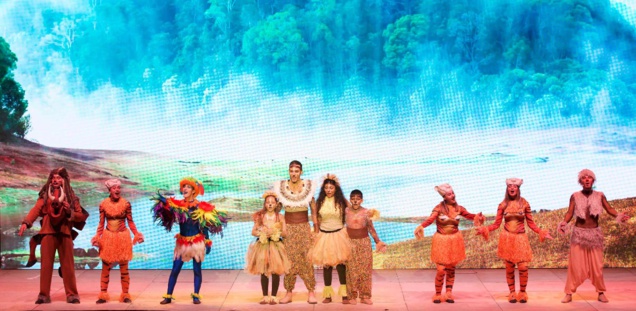 Spectacle du Roi Lion au Petit Stade de l'Est