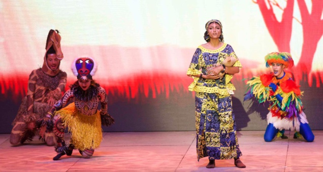Spectacle du Roi Lion au Petit Stade de l'Est Spectacle du Roi Lion au Petit Stade de l'Est