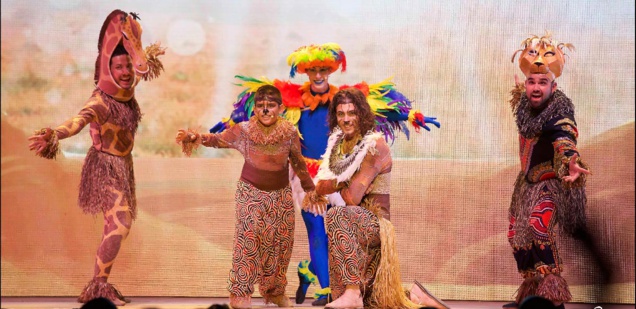 Spectacle du Roi Lion au Petit Stade de l'Est