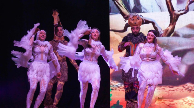 Spectacle du Roi Lion au Petit Stade de l'Est Spectacle du Roi Lion au Petit Stade de l'Est