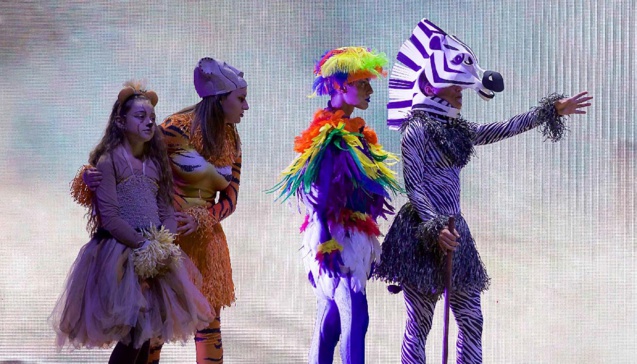 Spectacle du Roi Lion au Petit Stade de l'Est Spectacle du Roi Lion au Petit Stade de l'Est