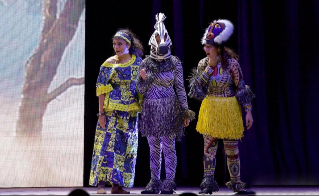 Spectacle du Roi Lion au Petit Stade de l'Est