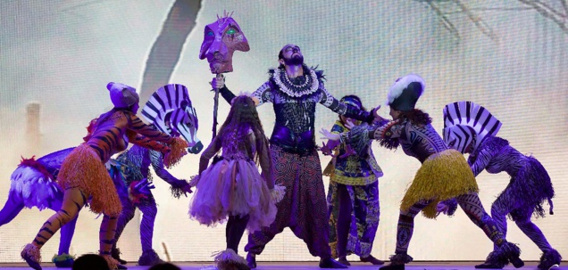 Spectacle du Roi Lion au Petit Stade de l'Est