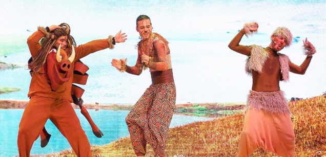 Spectacle du Roi Lion au Petit Stade de l'Est Spectacle du Roi Lion au Petit Stade de l'Est