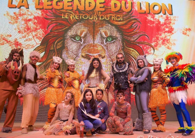 Spectacle du Roi Lion au Petit Stade de l'Est