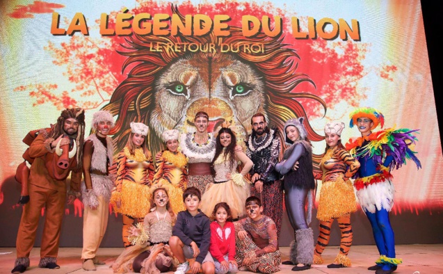 Spectacle du Roi Lion au Petit Stade de l'Est Spectacle du Roi Lion au Petit Stade de l'Est