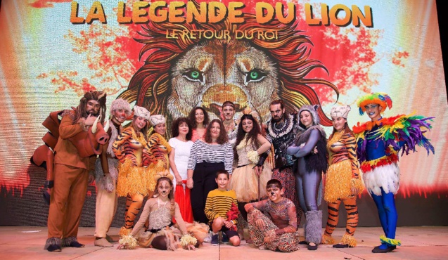 Spectacle du Roi Lion au Petit Stade de l'Est