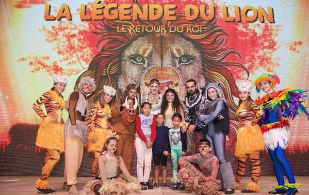 Spectacle du Roi Lion au Petit Stade de l'Est