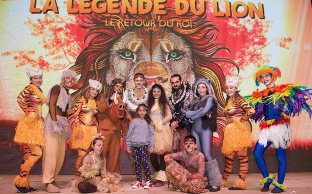 Spectacle du Roi Lion au Petit Stade de l'Est Spectacle du Roi Lion au Petit Stade de l'Est
