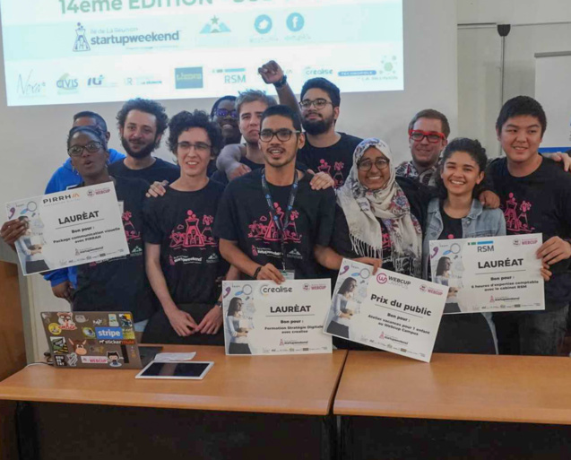 Les gagnants du Startupweekend Les gagnants du Startupweekend