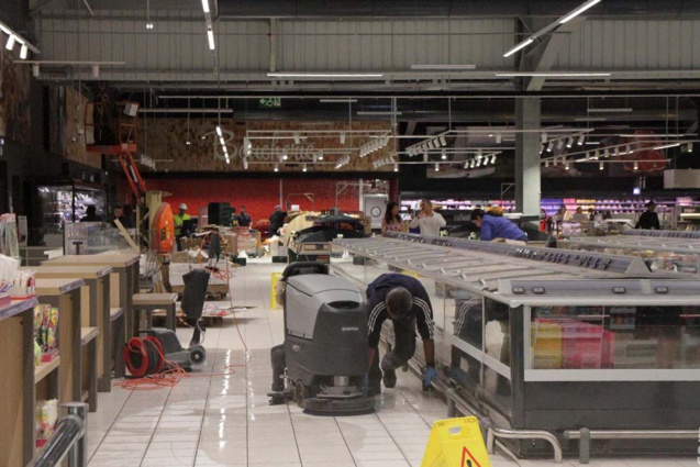 Grande distribution: le nouveau centre commercial E. Leclerc-Les Terrass à Saint-Joseph