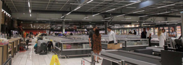 Grande distribution: le nouveau centre commercial E. Leclerc-Les Terrass à Saint-Joseph