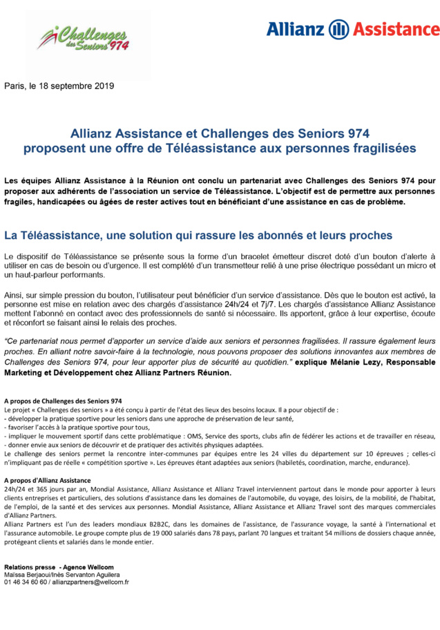 Challenge des Seniors: ils seront plus de 2 000 à Saint-Philippe Challenge des Seniors: ils seront plus de 2 000 à Saint-Philippe