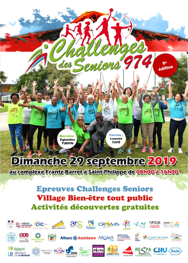 Challenge des Seniors: ils seront plus de 2 000 à Saint-Philippe Challenge des Seniors: ils seront plus de 2 000 à Saint-Philippe