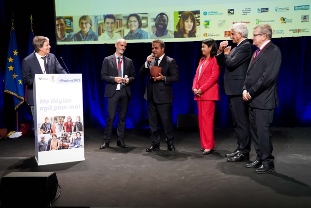Didier Robert était à Bordeaux pour le Congrès des Régions de France