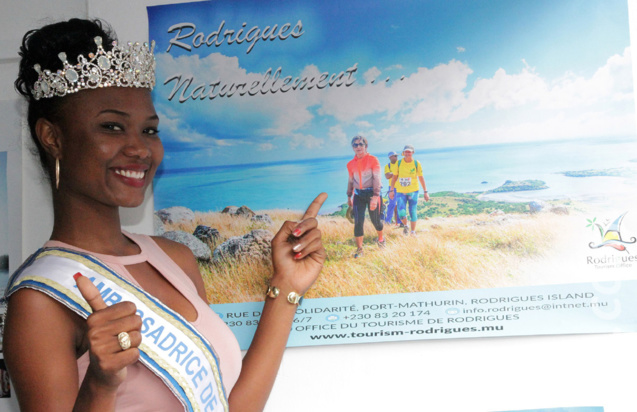 : Rodrigues «naturellement», comme le joli sourire de sa Miss! : Rodrigues «naturellement», comme le joli sourire de sa Miss!