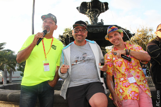 Un trio d'animateurs de choc: Michel Bénard, Ludovic Collet et Jérôme Désiré Un trio d'animateurs de choc: Michel Bénard, Ludovic Collet et Jérôme Désiré