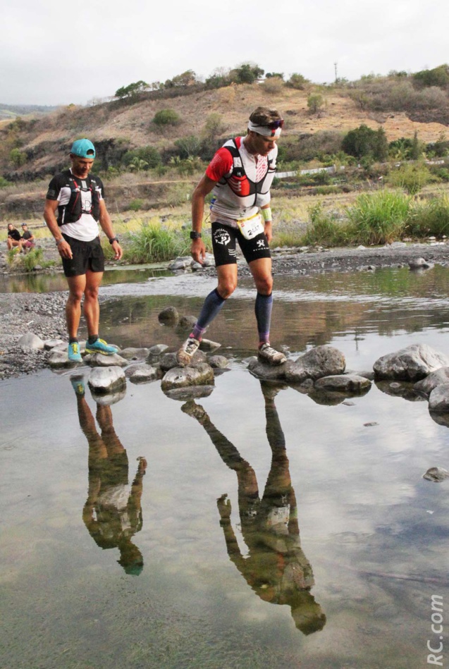 David Hauss à la Rivière des Galets David Hauss à la Rivière des Galets