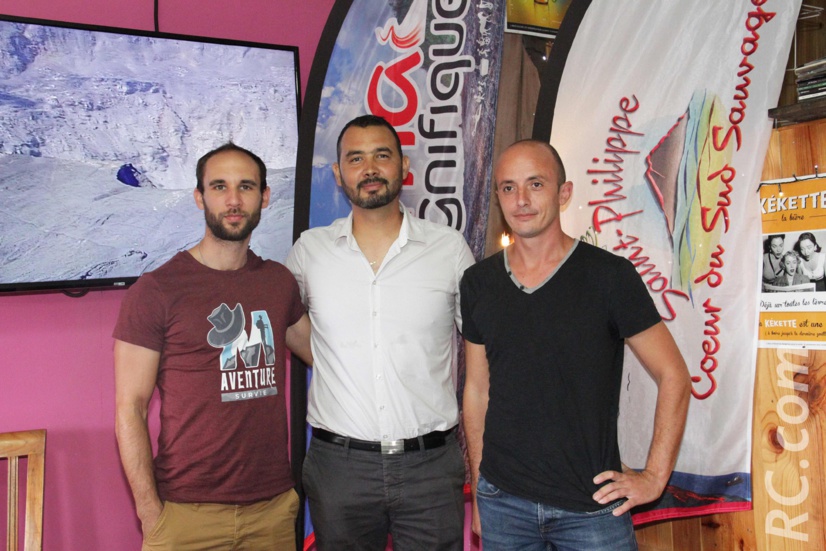 Maxime Berthon, Laurent Collet et Emmanuel Mézino Maxime Berthon, Laurent Collet et Emmanuel Mézino