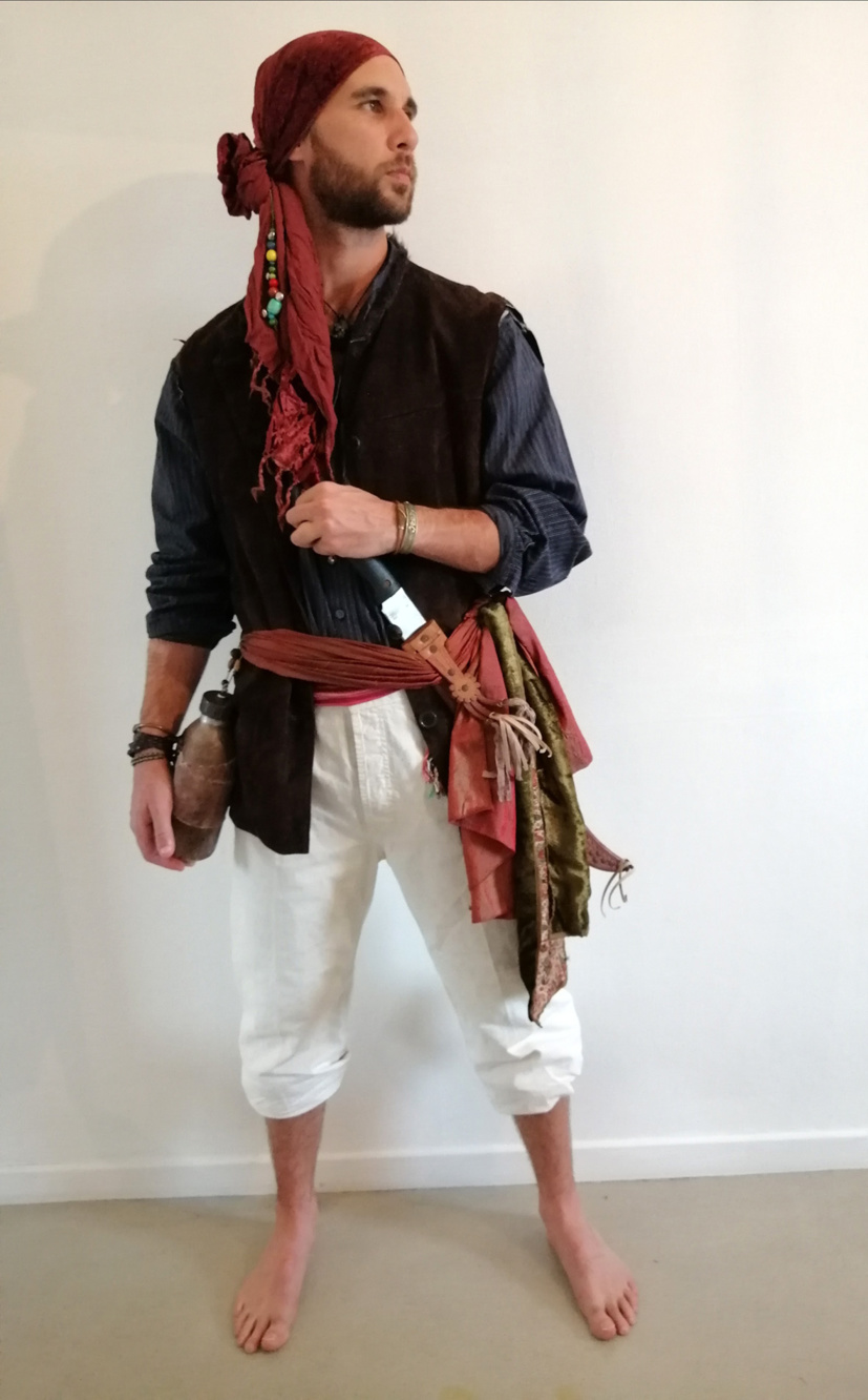 Maxime Berthon en mode pirate Maxime Berthon en mode pirate