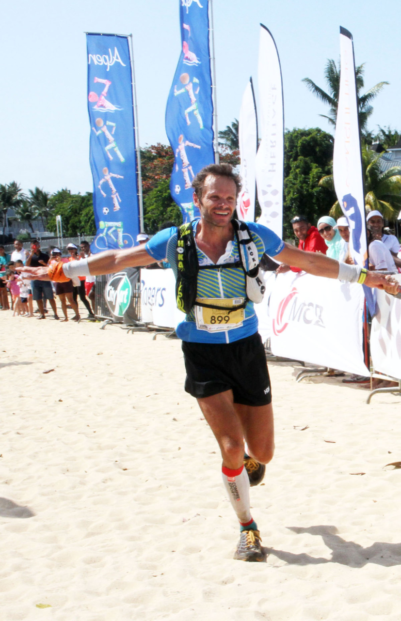 Ludovic Pommeret , un sérieux client qui n'a pas l'habitude de faire semblant sur une épreuve Ludovic Pommeret , un sérieux client qui n'a pas l'habitude de faire semblant sur une épreuve