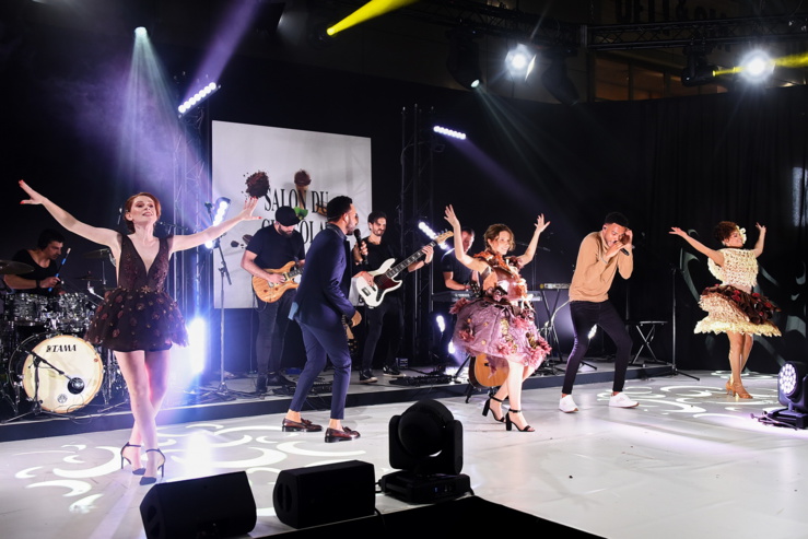 Salon du Chocolat 2019: Vaimalama Chaves, Miss France, a défilé... Salon du Chocolat 2019: Vaimalama Chaves, Miss France, a défilé...