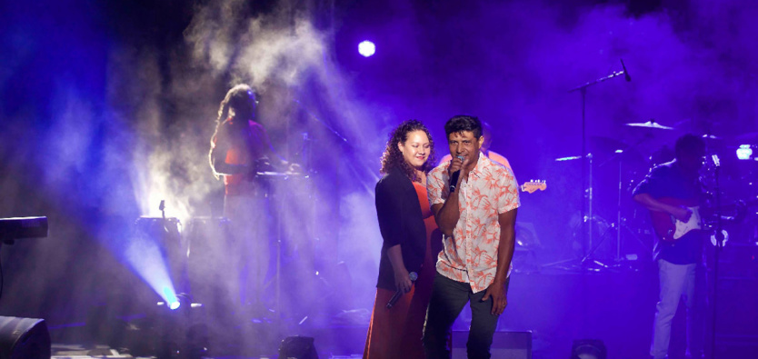 Concert Flamme mauricienne au Teat Plein Air: les photos Concert Flamme mauricienne au Teat Plein Air: les photos