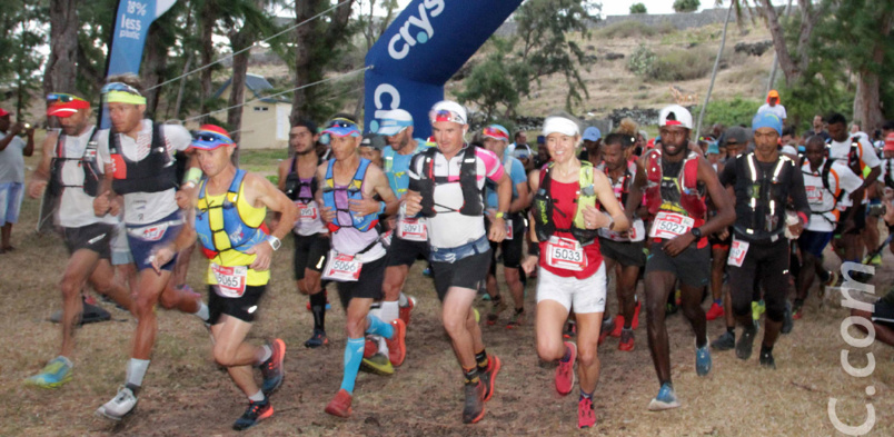C’est parti pour 50 km, devant Tékoma