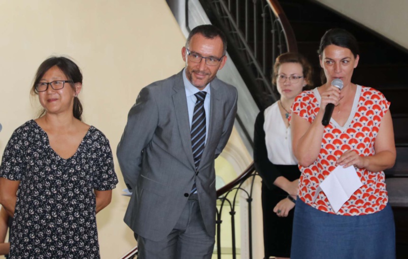 Grenelle des violences faites aux femmes à la Préfecture en présence de Marlène Schiappa