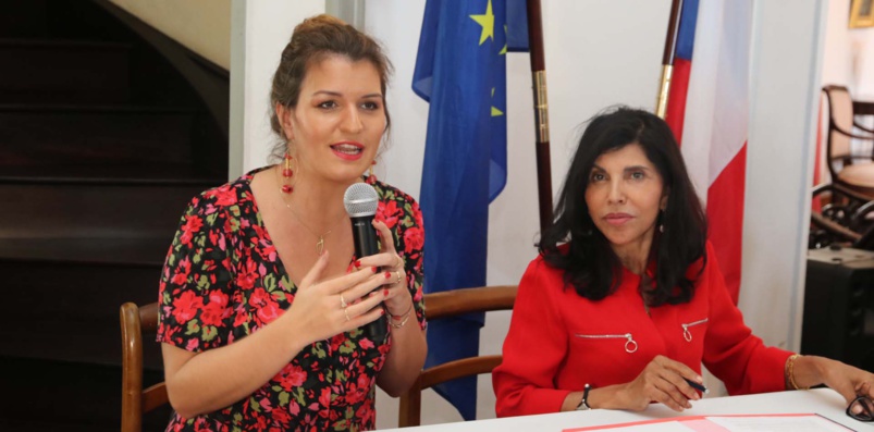 Grenelle des violences faites aux femmes à la Préfecture en présence de Marlène Schiappa