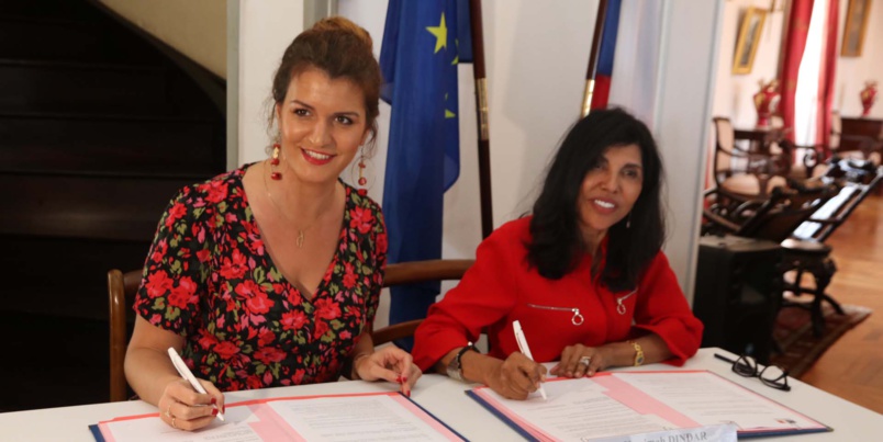 Grenelle des violences faites aux femmes à la Préfecture en présence de Marlène Schiappa