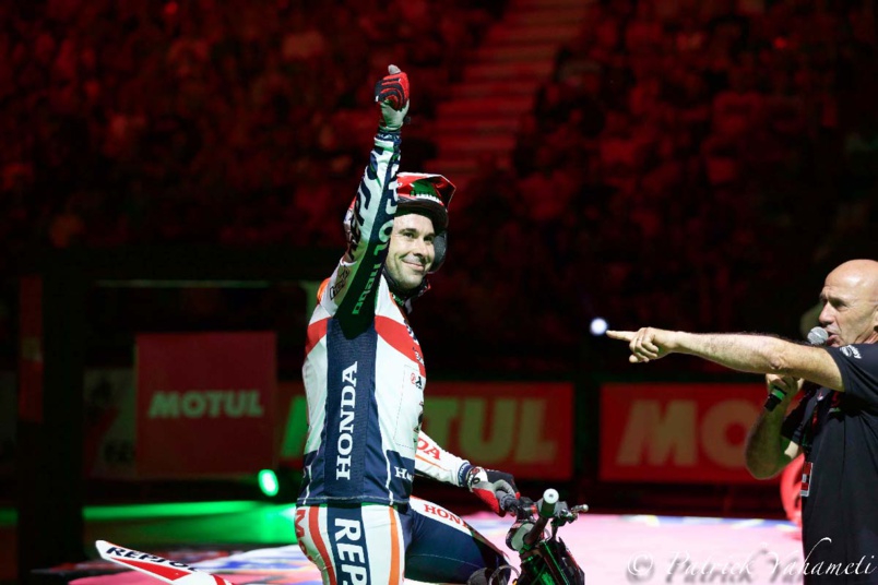 Mondial Indoor Moto X-Trial au Petit Stade de l'Est: spectaculaire!