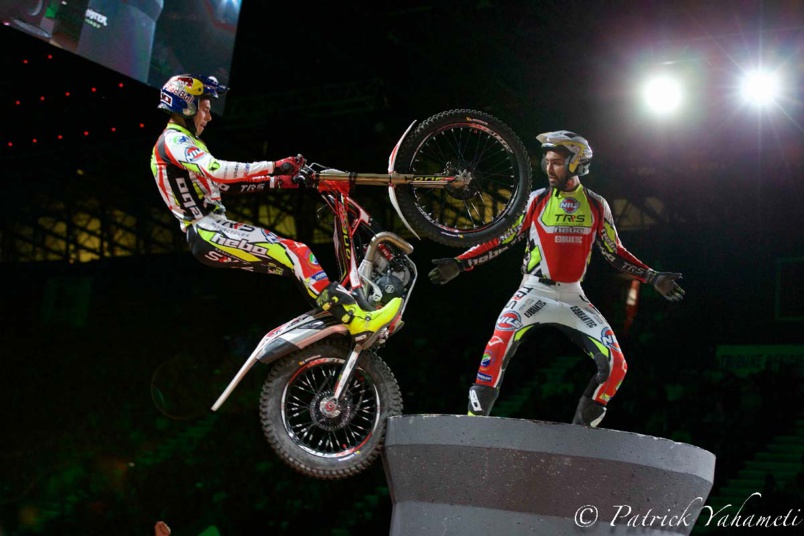 Mondial Indoor Moto X-Trial au Petit Stade de l'Est: spectaculaire!