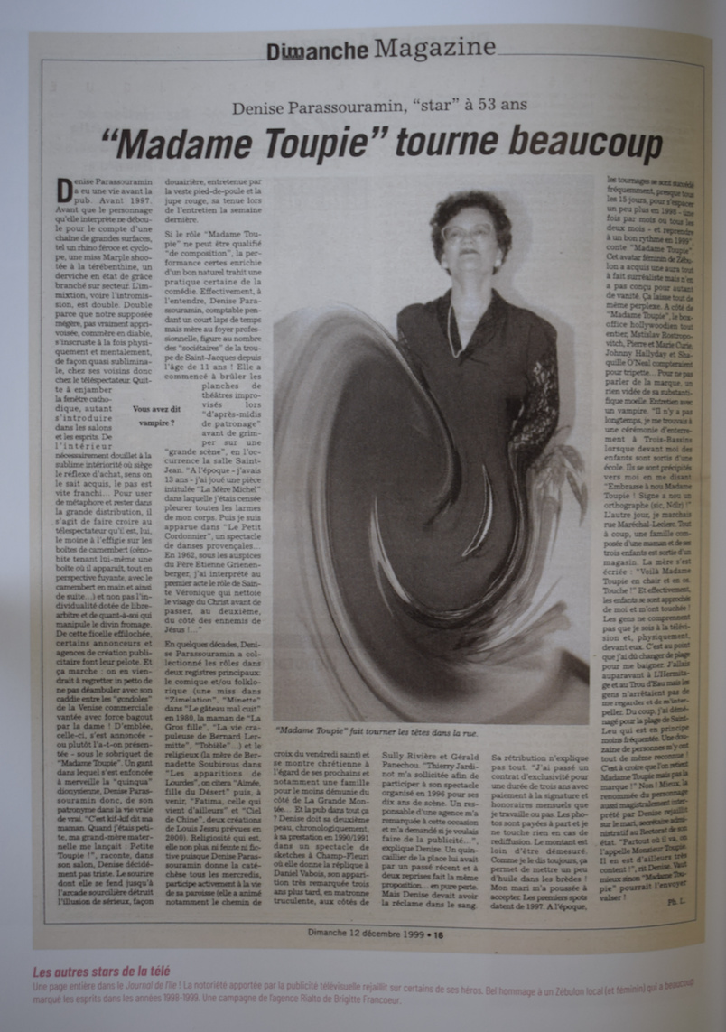 La célèbre madame Toupie! La célèbre madame Toupie!