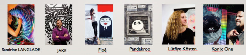 Les 6 artistes qui exposeront à Miami Les 6 artistes qui exposeront à Miami