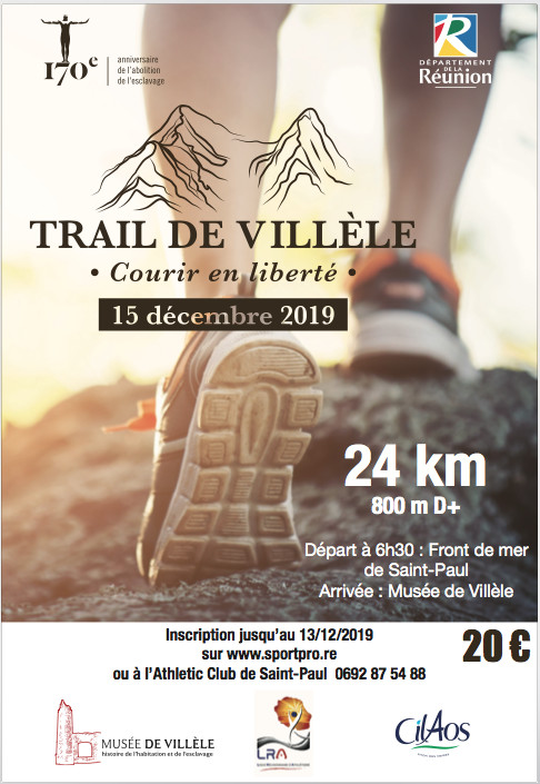 Trail de Villèle: sur 24 km, «Courir en liberté»   