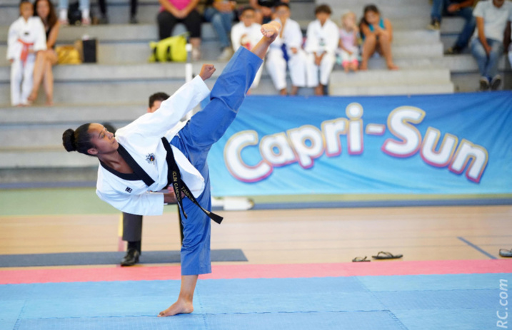 Candice Niclin toujours égale à elle-même, championne de La Réunion Poomsae...